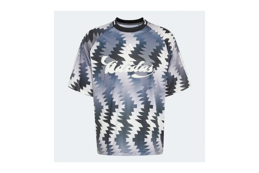 Adidas Performance House Of Tiro X Common Goal Jersey Ανδρικό Κοντομάνικο T-Shirt Γκρι Σκούρο, Μαύρο, Λευκό