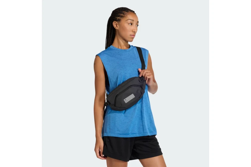 Adidas Performance Hybrid Τσαντάκι Μέσης Μαύρο, Γκρι 2,4L