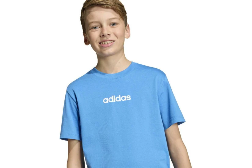 Adidas Performance Essentials Linear 160 Παιδικό Κοντομάνικο T-Shirt Μπλε