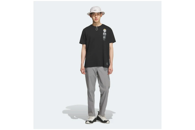 Adidas Performance Multi Graphic Ανδρικό Κοντομάνικο T-Shirt Μαύρο