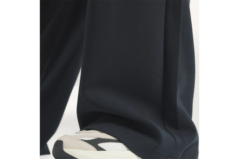 Adidas Performance Soft Lux Straight Leg Γυναικείο Παντελόνι Φόρμας Μαύρο