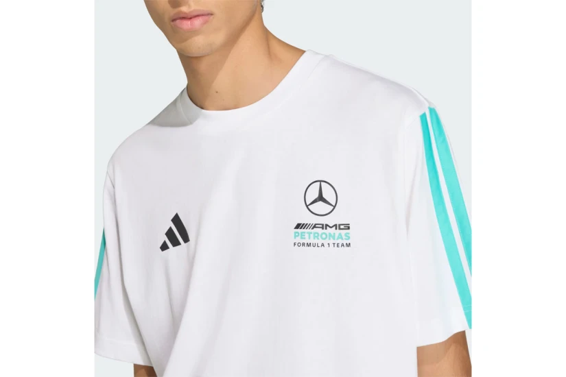 Adidas Performance Mercedes - AMG Petronas Formula 1 DNA Ανδρικό Κοντομάνικο T-Shirt Λευκό