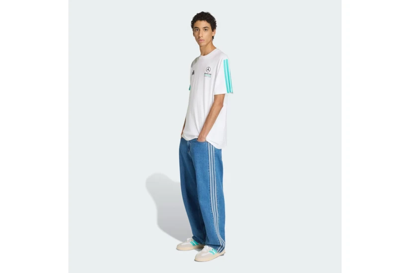 Adidas Performance Mercedes - AMG Petronas Formula 1 DNA Ανδρικό Κοντομάνικο T-Shirt Λευκό