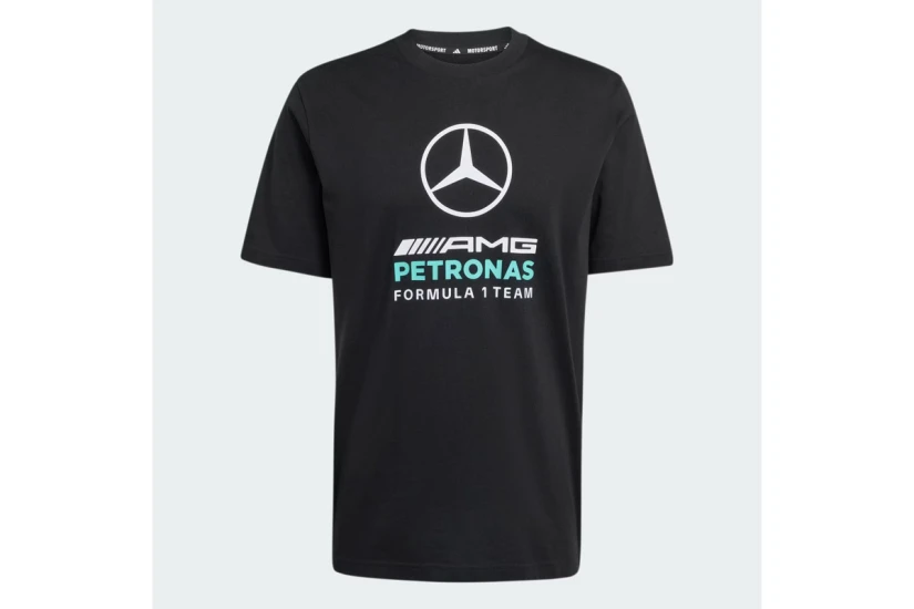Adidas Performance Mercedes-AMG Petronas F1 DNA Graphic Ανδρικό Κοντομάνικο T-Shirt Μαύρο
