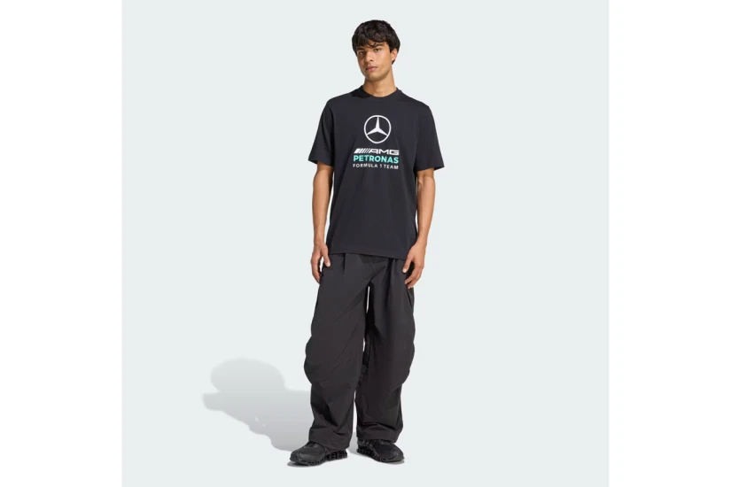 Adidas Performance Mercedes-AMG Petronas F1 DNA Graphic Ανδρικό Κοντομάνικο T-Shirt Μαύρο