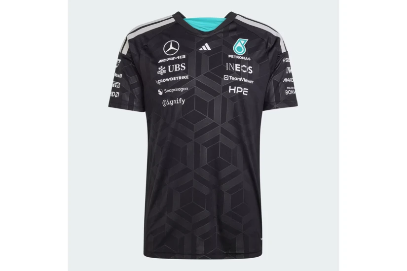 Adidas Performance Mercedes - AMG Petronas Formula 1 Driver Ανδρικό Κοντομάνικο T-Shirt Μαύρο