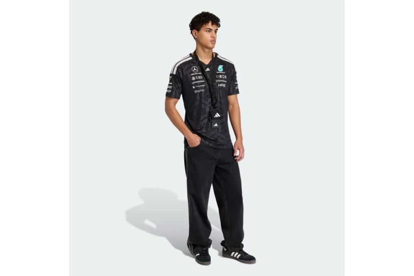 Adidas Performance Mercedes - AMG Petronas Formula 1 Driver Ανδρικό Κοντομάνικο T-Shirt Μαύρο