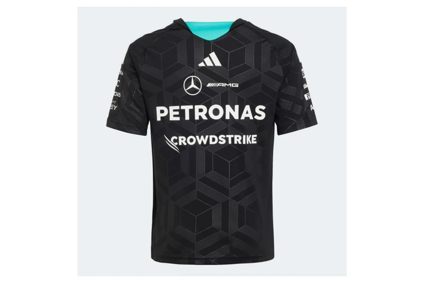 Adidas Performance Mercedes-AMG Petronas F1 Team Driver Παιδικό Κοντομάνικο T-Shirt Μαύρο