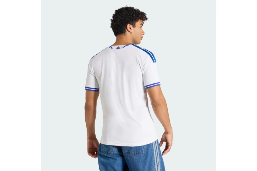 Adidas Performance 2026 Εντός Έδρας Ανδρική Ποδοσφαιρική Φανέλα Εθνικής Ελλάδας Λευκή, Μπλε