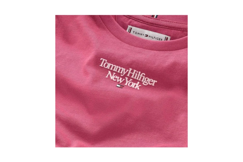 Tommy Jeans Graphic Κοντομάνικο T-Shirt Ροζ
