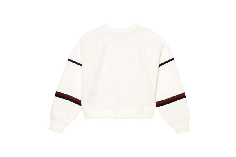 Tommy Jeans Global Stripe Waffle Sweatshirt Μπλούζα Με Λαιμόκοψη (KG0KG07379 YBH)