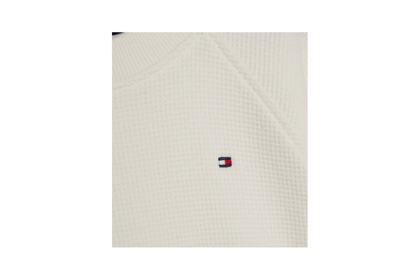 Tommy Jeans Global Stripe Waffle Sweatshirt Μπλούζα Με Λαιμόκοψη (KG0KG07379 YBH)