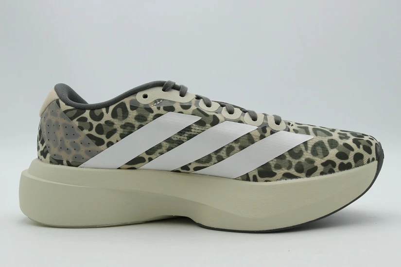 Adidas Performance Adizero EVO SL Αθλητικά Παπούτσια για Τρέξιμο Εκρού, Λαδί, Λευκά, Γκρι