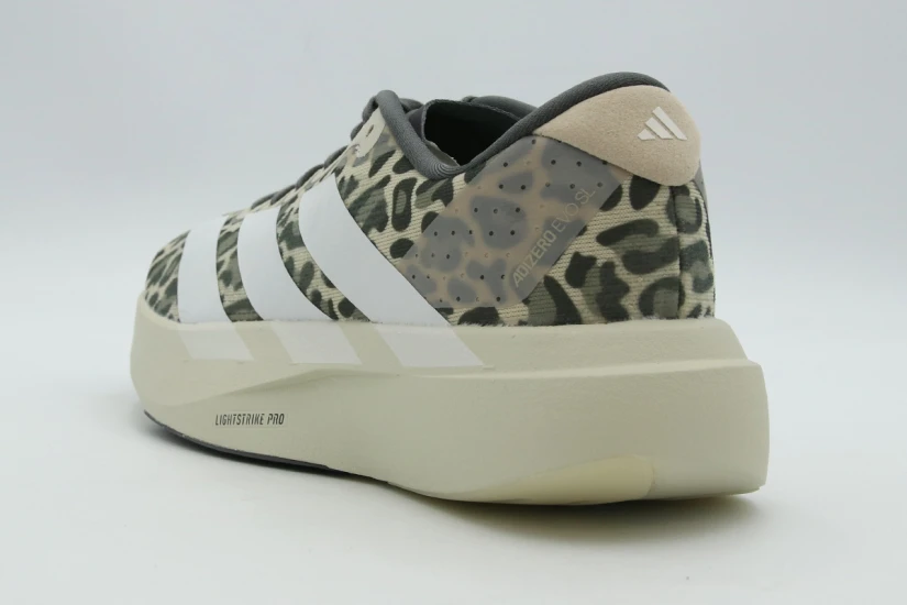 Adidas Performance Adizero EVO SL Αθλητικά Παπούτσια για Τρέξιμο Εκρού, Λαδί, Λευκά, Γκρι