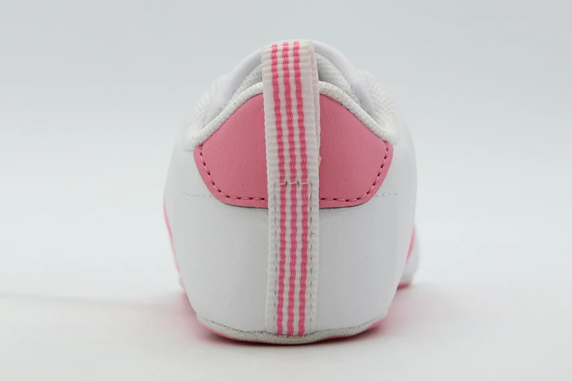 Adidas Performance Grand Court Crib Βρεφικά Sneakers Λευκά, Ροζ