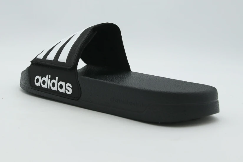 Adidas Performance Adilette Shower Velcro Slides Ανδρικές Παντόφλες Μαύρες, Λευκές