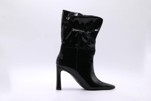 Karl Lagerfeld Panache Fold Down Boots Μποτάκια Μόδας (KL30274 40X)