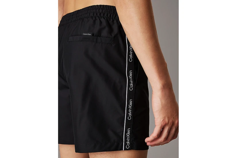 Calvin Klein Μεσαίου Μήκους Μαγιό Σορτς Μαύρο