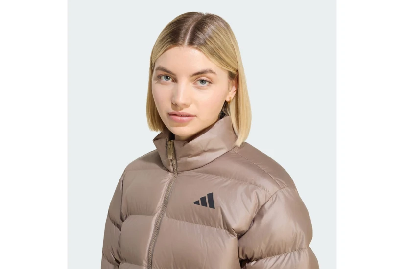 Adidas Performance Essentials Insulated Γυναικείο Μπουφάν Puffer Μπεζ