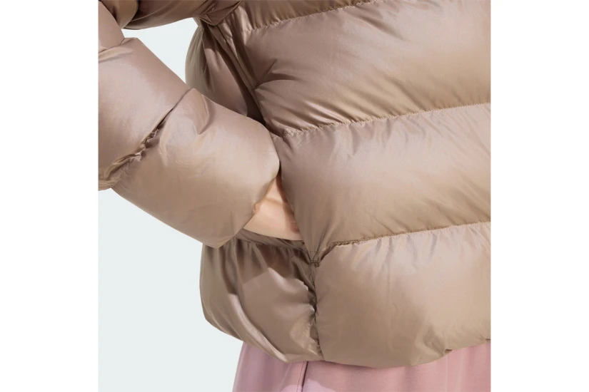 Adidas Performance Essentials Insulated Γυναικείο Μπουφάν Puffer Μπεζ