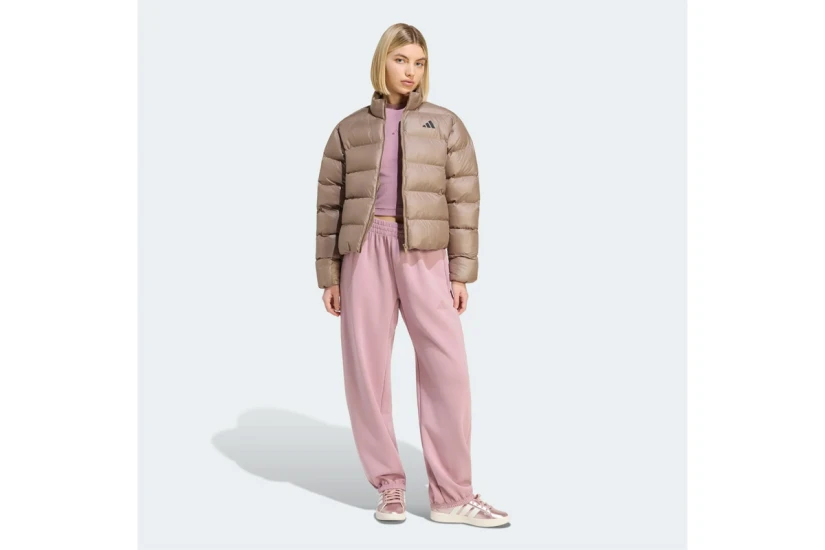 Adidas Performance Essentials Insulated Γυναικείο Μπουφάν Puffer Μπεζ