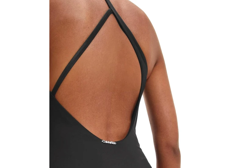 Calvin Klein One Shoulder One Piece Μαγιό Ολόσωμο Γυναικείο (KW0KW01646 BEH)
