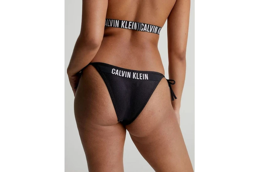 Calvin Klein Γυναικείο Μαγιό String Bikini Bottom Μαύρο