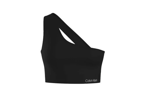 Calvin Klein One Shoulder Bralette Μαγιό Bikini Top Γυναικείο (KW0KW02313 BEH)