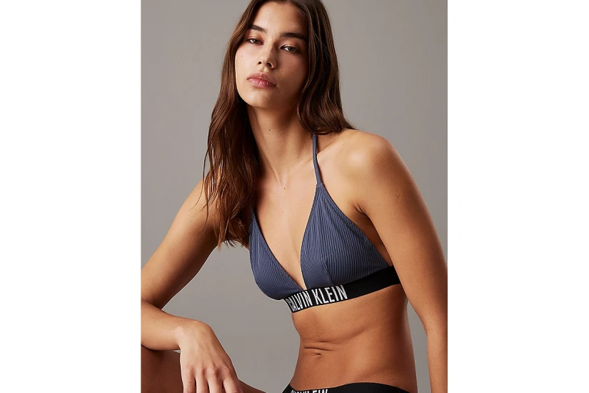 Calvin Klein Intense Power Triangle Γυναικείο Μαγιό Bikini Top 