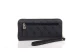 Guess Brenton 4G Logo Maxi Γυναικείο Πορτοφόλι Ανθρακί