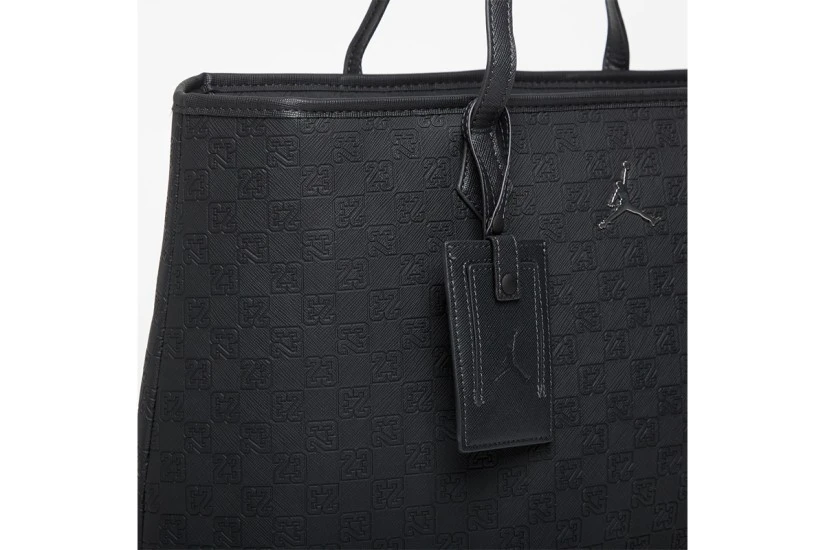 Jordan Monogram Γυναικεία Τσάντα Tote Μαύρη