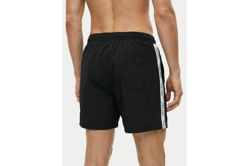Calvin Klein Core Solid Swim Ανδρικό Μαγιό Σορτς Μαύρο