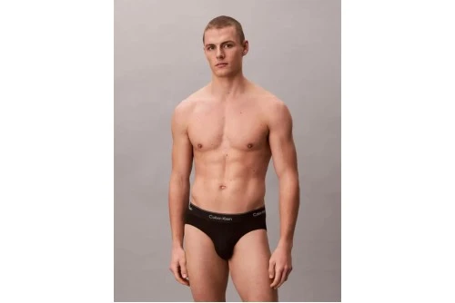 Calvin Klein Icon Cotton Stretch Εσώρουχο Σλιπ 3-Τεμάχια (LV00NB4388 TM6)
