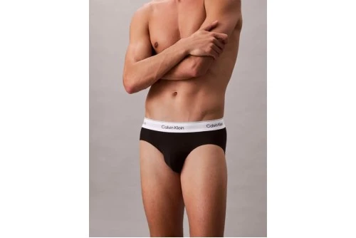 Calvin Klein Cotton Stretch Εσώρουχο Σλιπ 3-Τεμάχια (LV00NB4388 UB1)