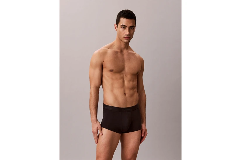 Calvin Klein Icon Cotton Stretch Low Rise Ανδρικά Μποξεράκια 3-Τεμάχια