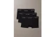 Calvin Klein Icon Cotton Stretch Low Rise Μπόξερ Μαύρα 3-Τεμάχια