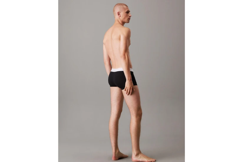 Calvin Klein Icon Ανδρικά Εσώρουχα Μπόξερ Μαύρα 3 Τεμάχια