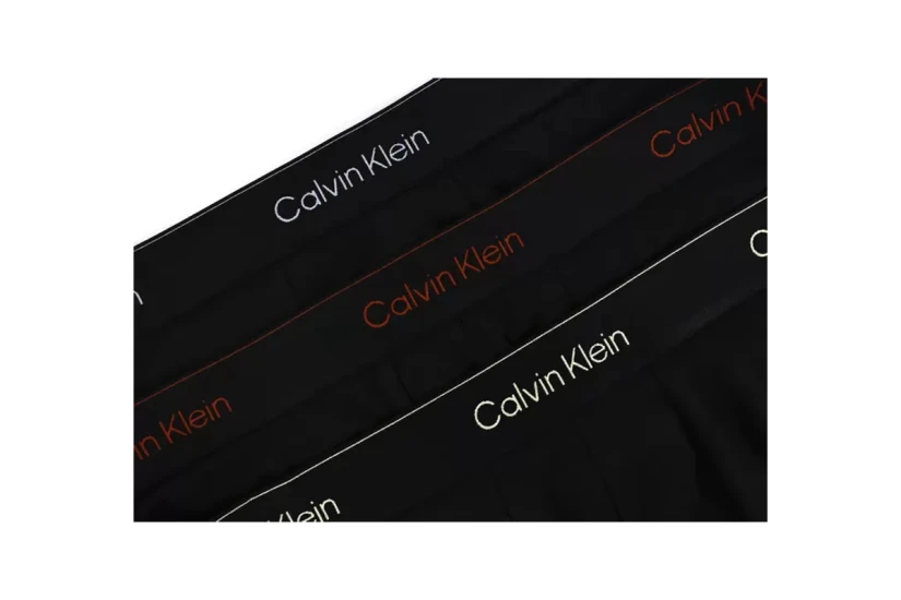 Calvin Klein Icon Ανδρικά Εσώρουχα Μπόξερ Μαύρα 3 Τεμάχια