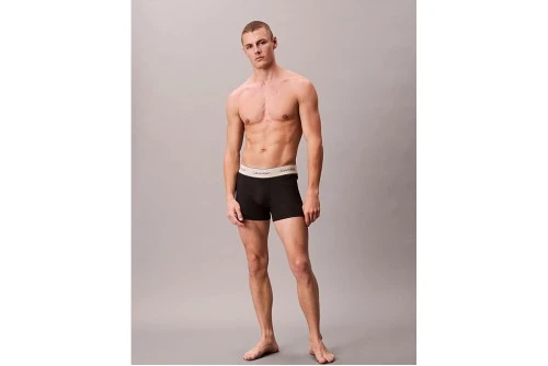 Calvin Klein Heritage Cotton Stretch Εσώρουχο Boxer 3-Τεμάχια (LV00NB4446 UB1)