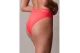 Calvin Klein CK Icon Brazilian Γυναικείο Μαγιό Bikini Bottom Κοραλλί