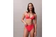 Calvin Klein Icon Γυναικείο Μαγιό Bikini Top Κοραλλί