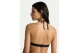 Calvin Klein Intense Power Triangle Γυναικείο Μαγιό Bikini Top Μαύρο, Λευκό