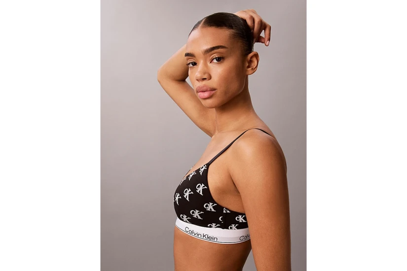 Calvin Klein Lightly Lined-Icon Cotton Modal Bralette Γυναικείο (LV00QF8498 JGJ)