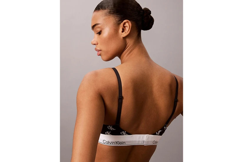 Calvin Klein Lightly Lined-Icon Cotton Modal Bralette Γυναικείο (LV00QF8498 JGJ)