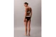 Calvin Klein Icon Cotton Modal Γυναικείο Bralette Μαύρο, Λευκό