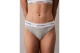 Calvin Klein Icon Cotton Modal Γυναικείο Εσώρουχο String Γκρι, Λευκό
