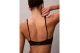 Calvin Klein Graphic Monogram Microfibre Γυναικείο Bralette Μαύρο