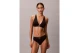 Calvin Klein Graphic Monogram Microfibre Γυναικείο Bralette Μαύρο