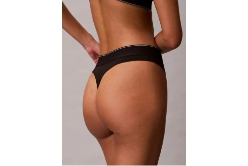 Calvin Klein Graphic Monogram Microfibre Εσώρουχο String Γυναικείο (LV00QF8813 UB1)