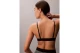 Calvin Klein Unlined Graphic Monogram Γυναικείο Bralette Μαύρο, Λευκό